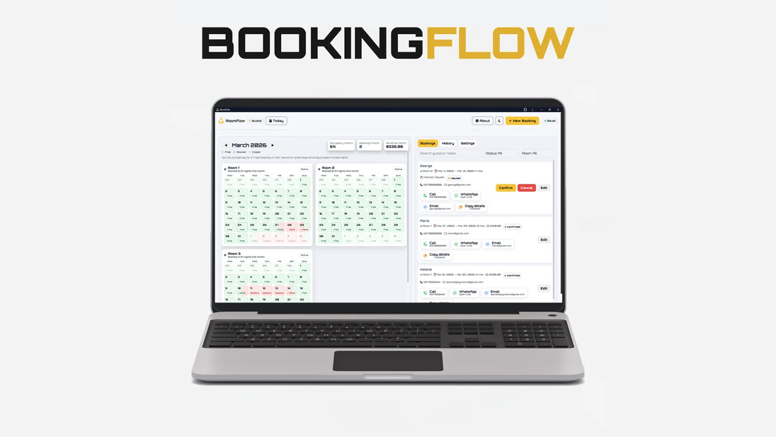 BOOKING FLOW